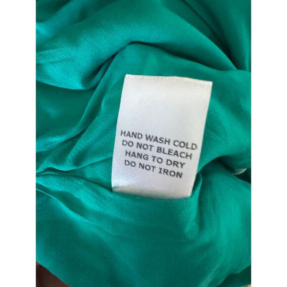 Vici | NWT Boho Kelly Green Short Wrap Skirt | Size Small - Picture 10 of 12